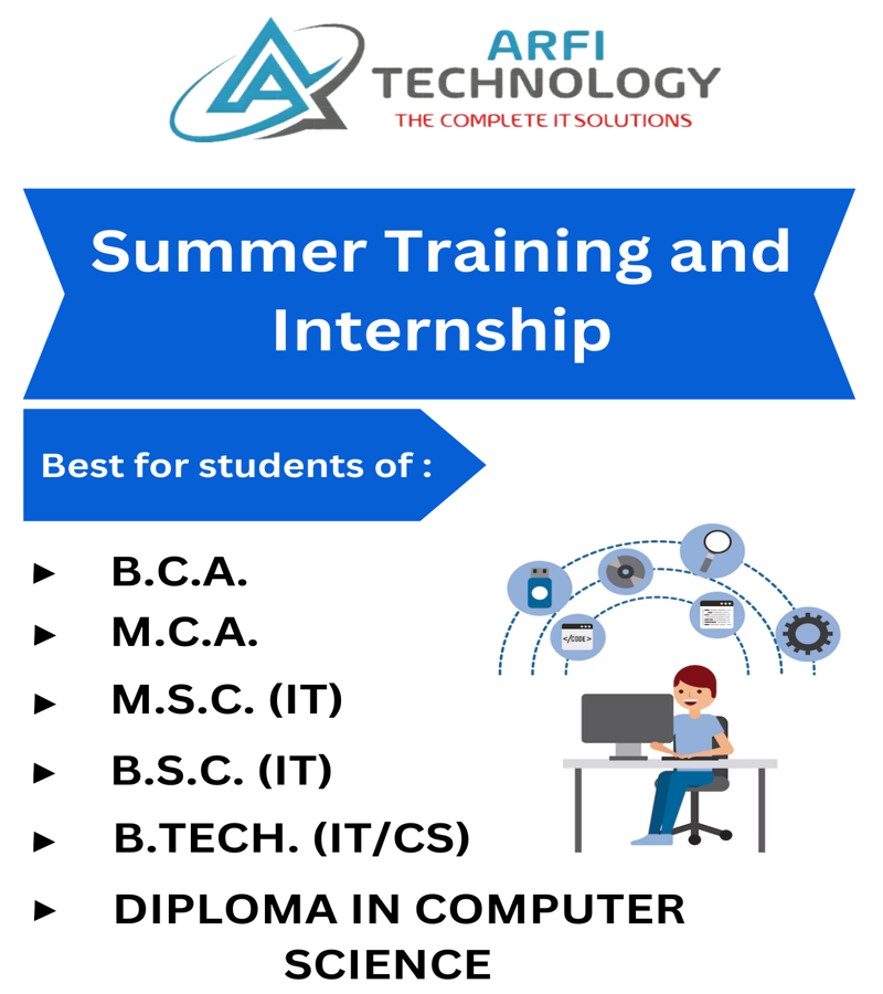 Summer Training  and Internship for All Technical & Non Technical  Students 